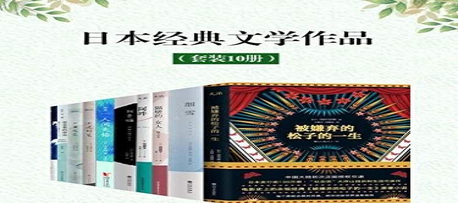 《日本经典文学作品》套装10册 日本国民大作家[epub]