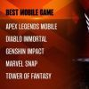 TGA22：最佳移动游戏奖项公布：《漫威：瞬战超能》