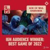 IGN用户票选2022最爱的游戏/电影：战神5、新蝙蝠侠!